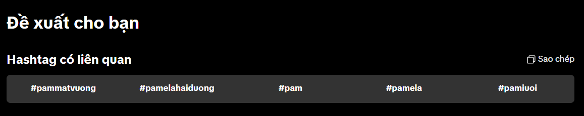 áp dụng hashtag để tối ưu seo tiktok