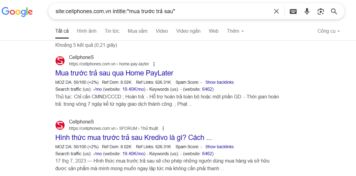 thủ thuật tìm kiếm Google nâng cao 03